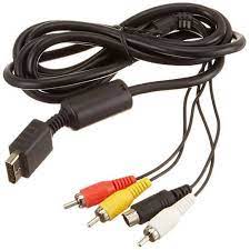AV Cable for PS1/PS2/PS3 BULK (X4)